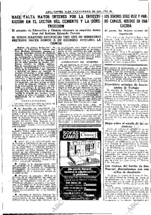 ABC MADRID 19-11-1974 página 42