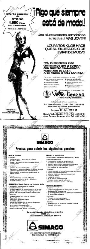 ABC MADRID 19-11-1974 página 6