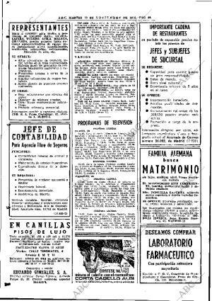 ABC MADRID 19-11-1974 página 76