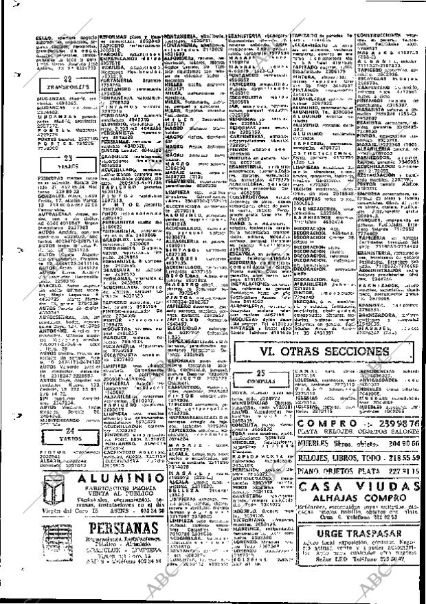 ABC MADRID 19-11-1974 página 90