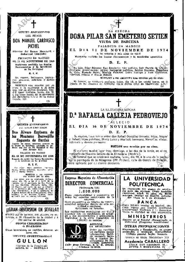 ABC MADRID 19-11-1974 página 97
