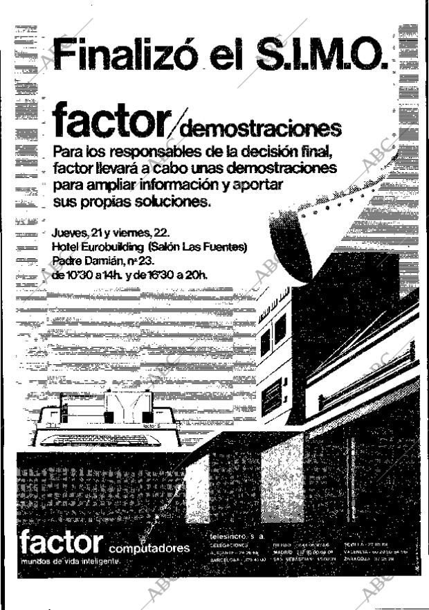ABC MADRID 22-11-1974 página 20