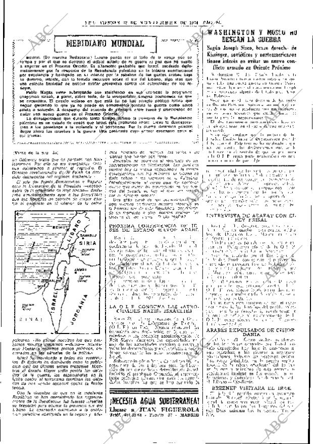 ABC MADRID 22-11-1974 página 41