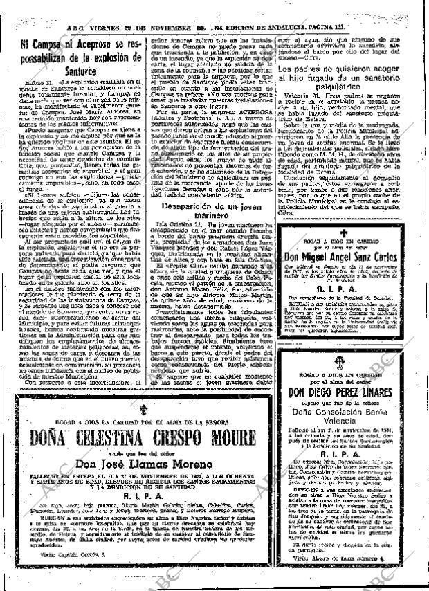 ABC SEVILLA 22-11-1974 página 101