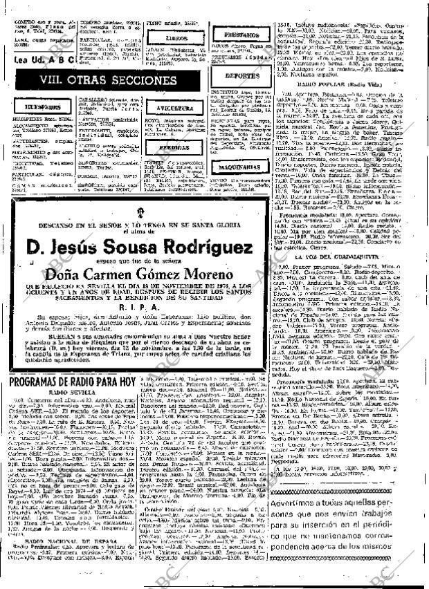 ABC SEVILLA 22-11-1974 página 105