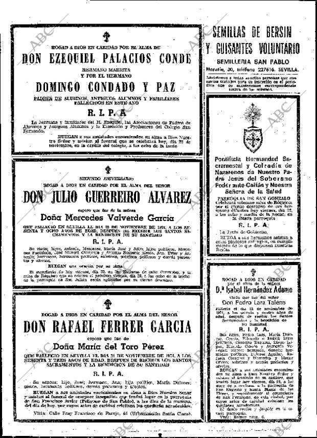 ABC SEVILLA 22-11-1974 página 108