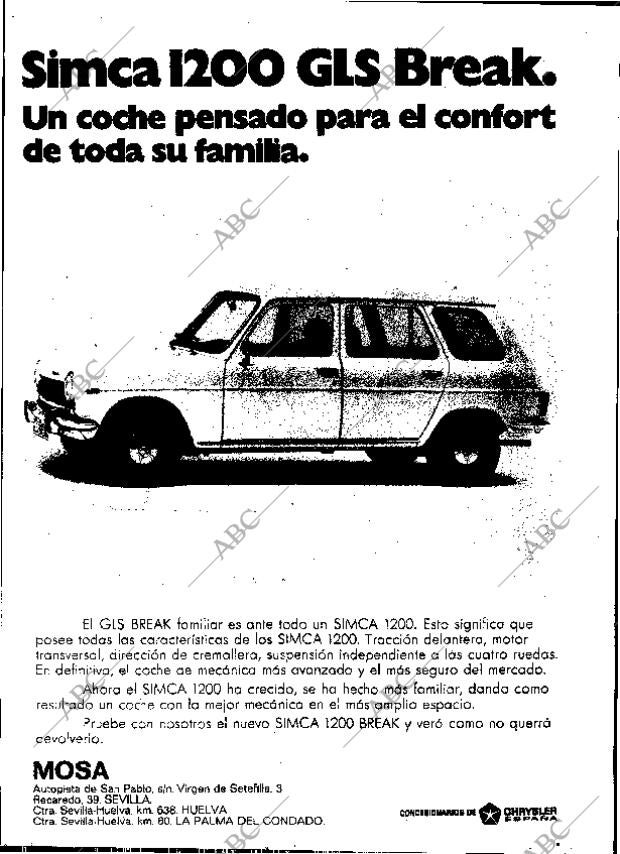 ABC SEVILLA 22-11-1974 página 40