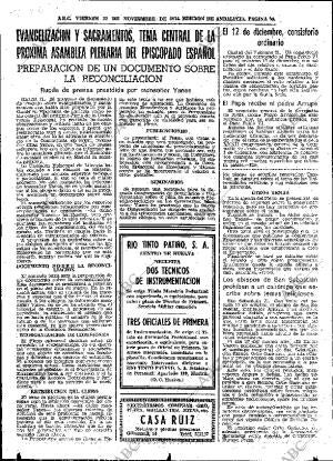ABC SEVILLA 22-11-1974 página 76