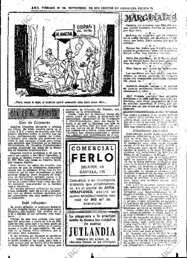 ABC SEVILLA 22-11-1974 página 79