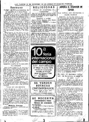 ABC SEVILLA 22-11-1974 página 85