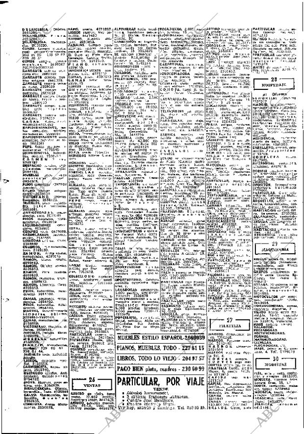 ABC MADRID 23-11-1974 página 112