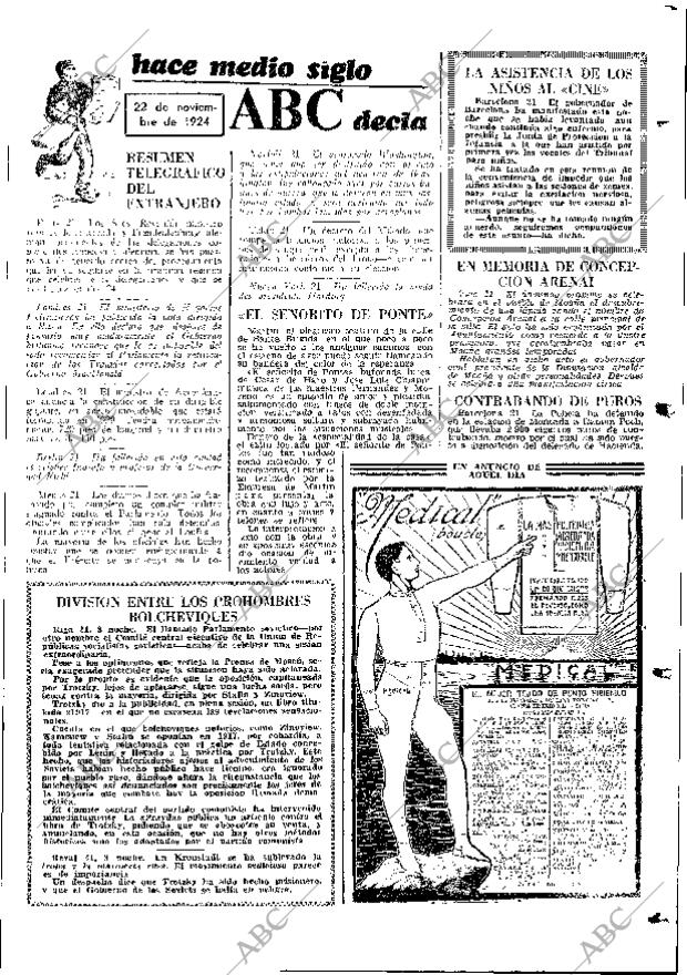 ABC MADRID 23-11-1974 página 119