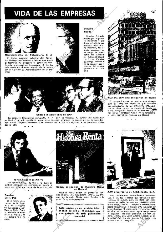 ABC MADRID 23-11-1974 página 143