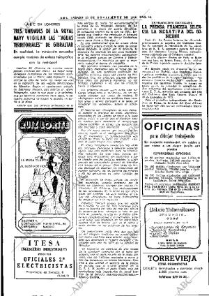 ABC MADRID 23-11-1974 página 44
