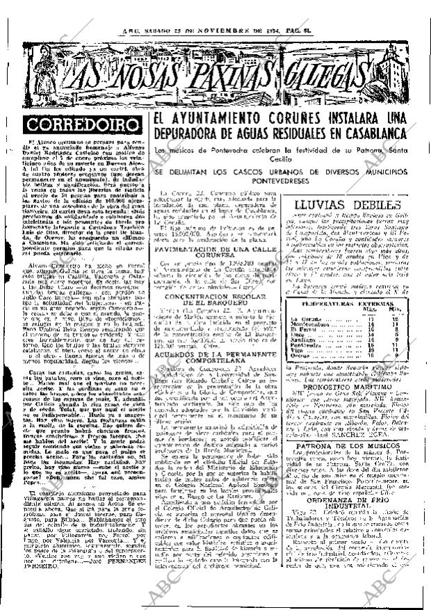 ABC MADRID 23-11-1974 página 61