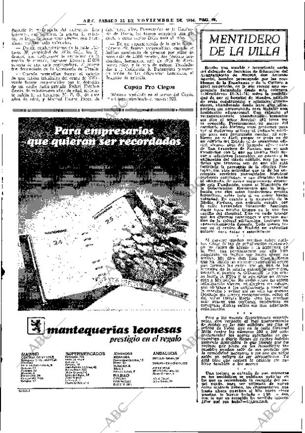 ABC MADRID 23-11-1974 página 67