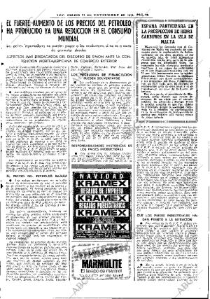 ABC MADRID 23-11-1974 página 75