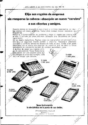 ABC MADRID 23-11-1974 página 94