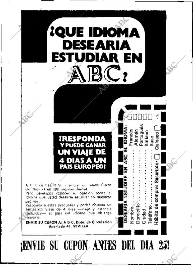 ABC SEVILLA 23-11-1974 página 16