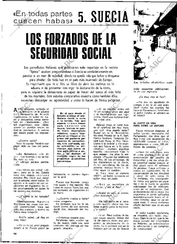 BLANCO Y NEGRO MADRID 23-11-1974 página 12