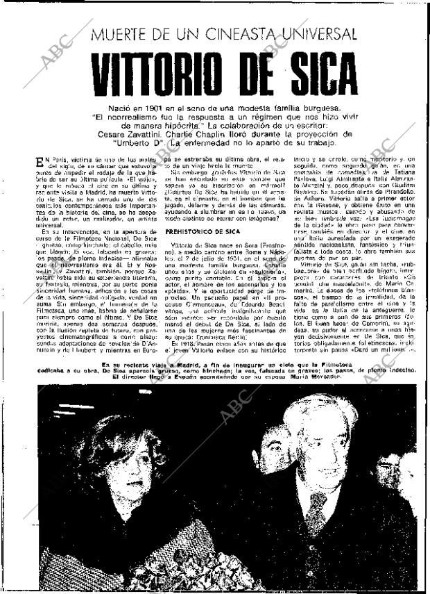 BLANCO Y NEGRO MADRID 23-11-1974 página 6