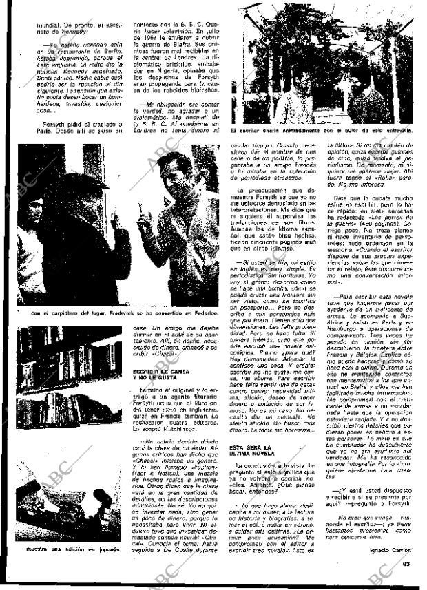 BLANCO Y NEGRO MADRID 23-11-1974 página 63