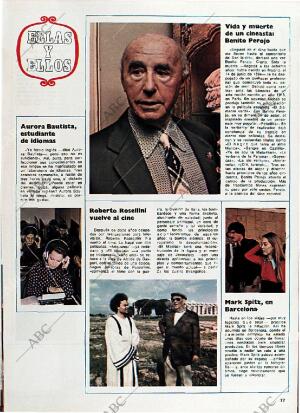 BLANCO Y NEGRO MADRID 23-11-1974 página 77