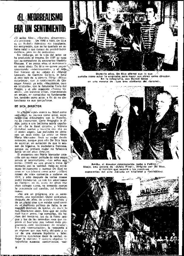 BLANCO Y NEGRO MADRID 23-11-1974 página 8