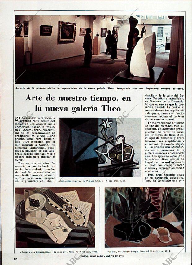 BLANCO Y NEGRO MADRID 23-11-1974 página 82