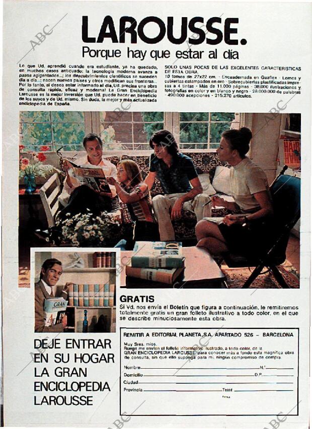 BLANCO Y NEGRO MADRID 23-11-1974 página 86