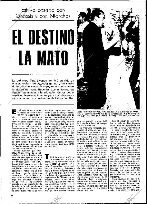 BLANCO Y NEGRO MADRID 23-11-1974 página 92