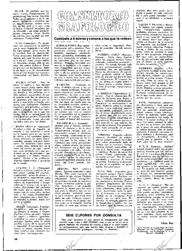 BLANCO Y NEGRO MADRID 23-11-1974 página 96