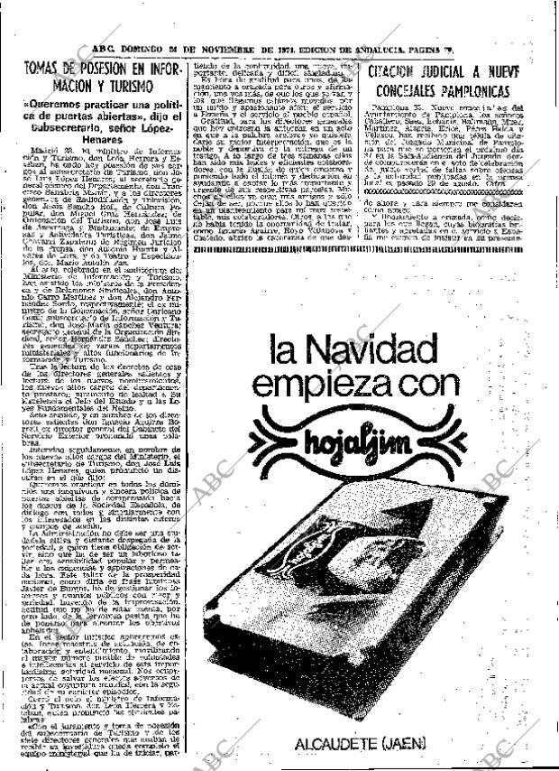 ABC SEVILLA 24-11-1974 página 37