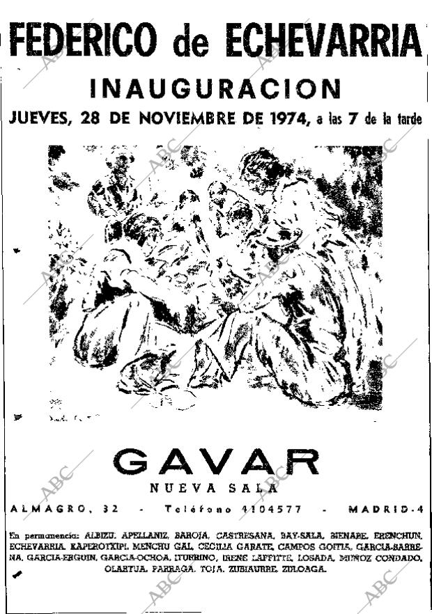 ABC MADRID 28-11-1974 página 118