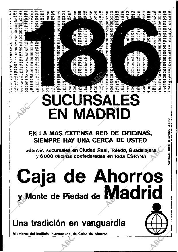 ABC MADRID 28-11-1974 página 22