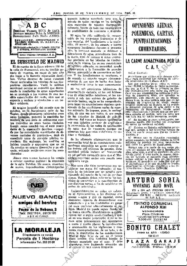 ABC MADRID 28-11-1974 página 28