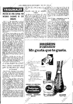 ABC MADRID 28-11-1974 página 45