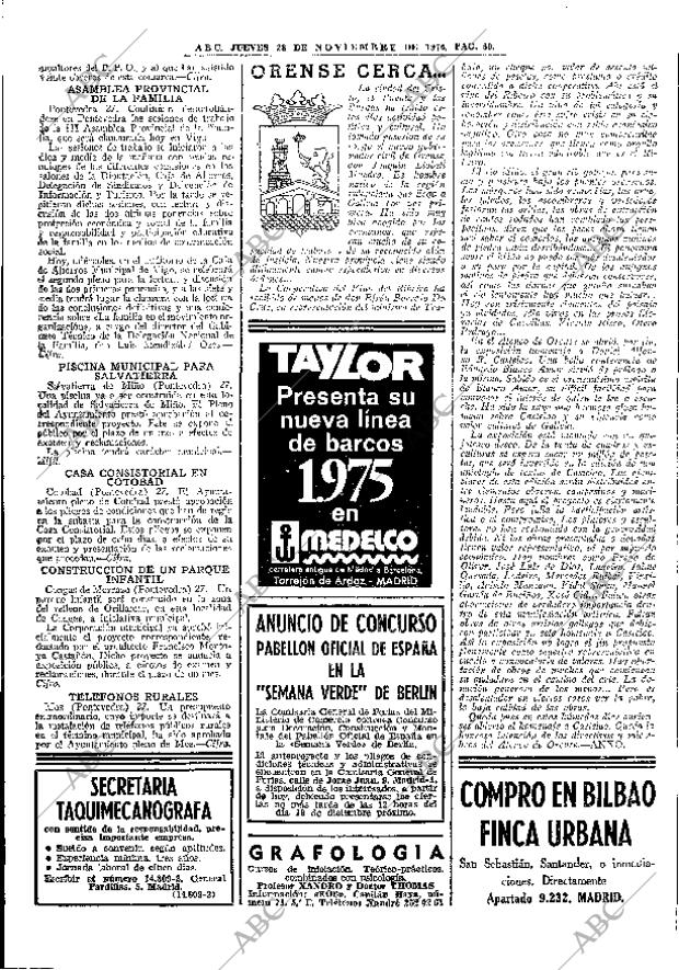 ABC MADRID 28-11-1974 página 48