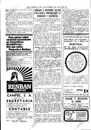 ABC MADRID 28-11-1974 página 50