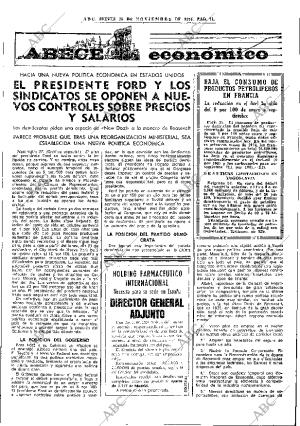 ABC MADRID 28-11-1974 página 69