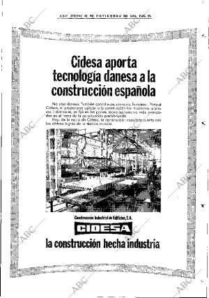 ABC MADRID 28-11-1974 página 85