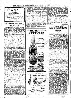ABC SEVILLA 30-11-1974 página 38