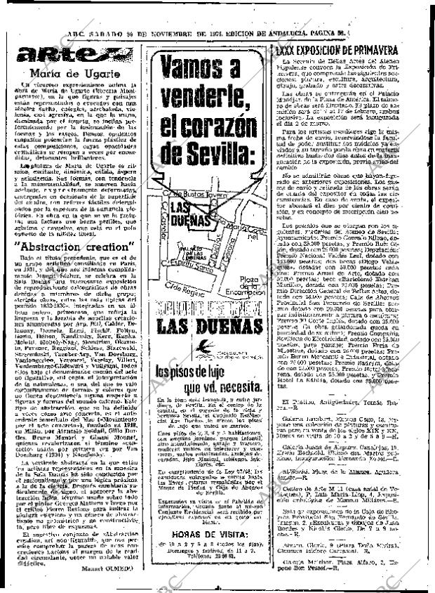 ABC SEVILLA 30-11-1974 página 58