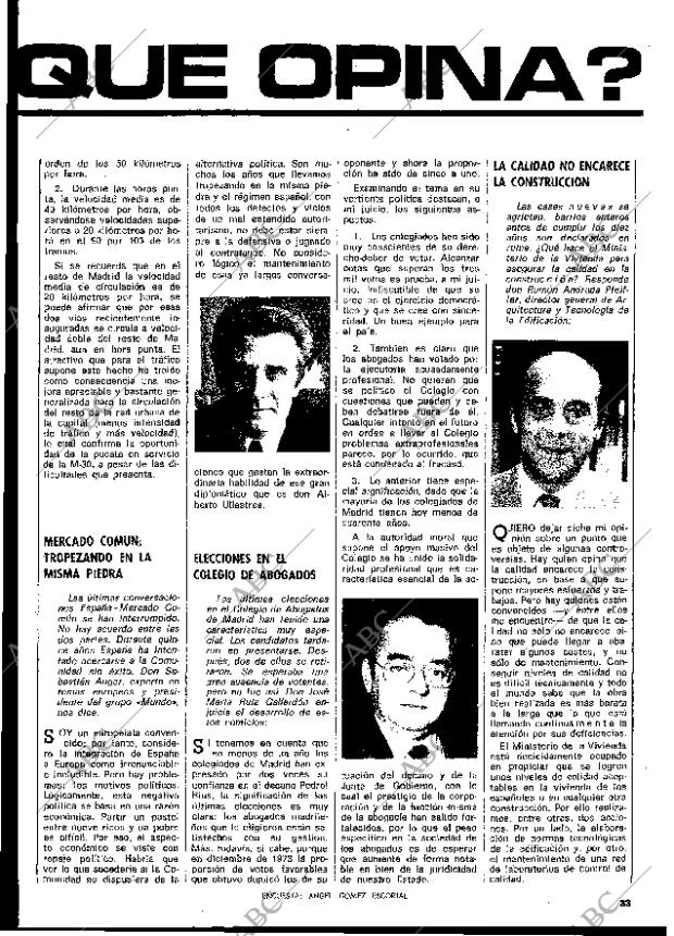 BLANCO Y NEGRO MADRID 30-11-1974 página 33
