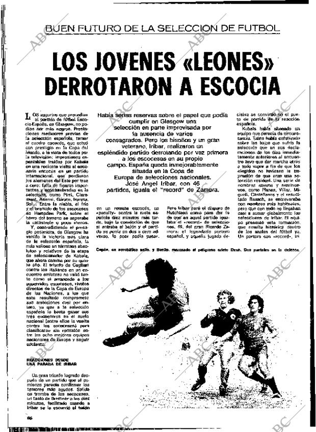 BLANCO Y NEGRO MADRID 30-11-1974 página 66