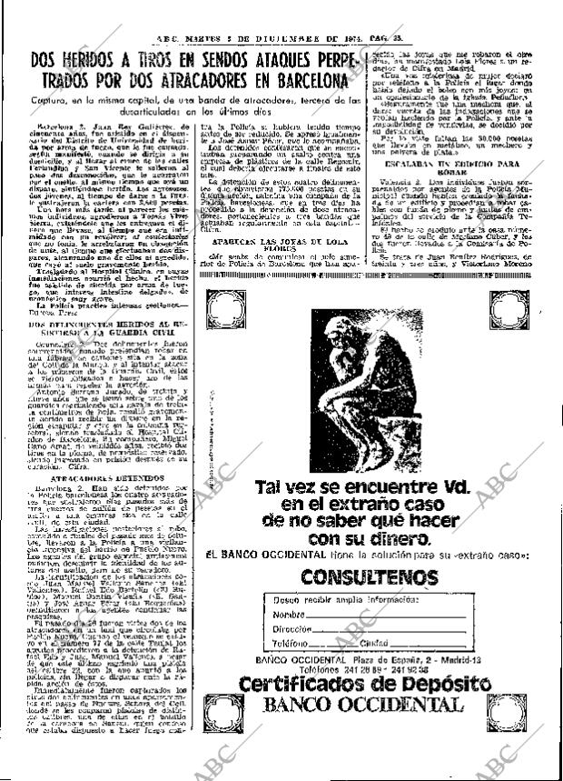 ABC MADRID 03-12-1974 página 33