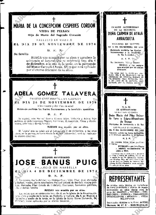 ABC MADRID 05-12-1974 página 112