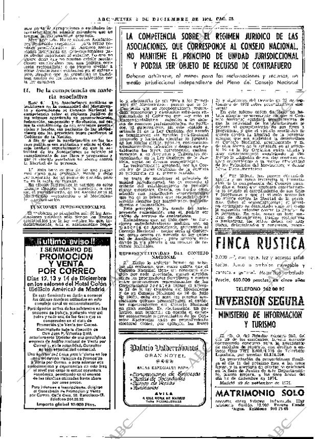 ABC MADRID 05-12-1974 página 35