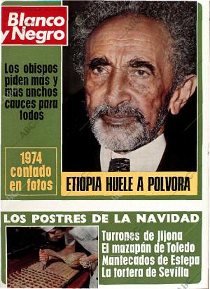 BLANCO Y NEGRO MADRID 07-12-1974 página 1