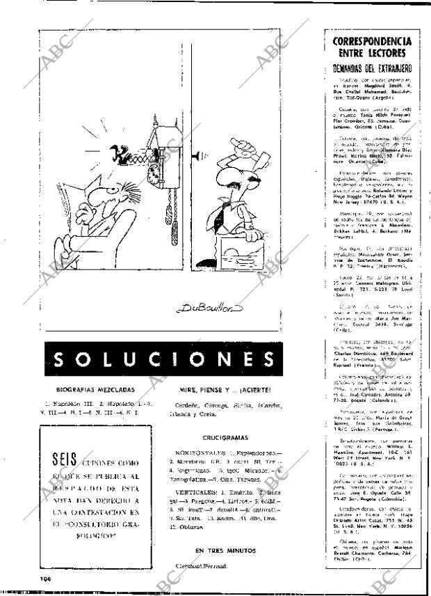 BLANCO Y NEGRO MADRID 07-12-1974 página 106